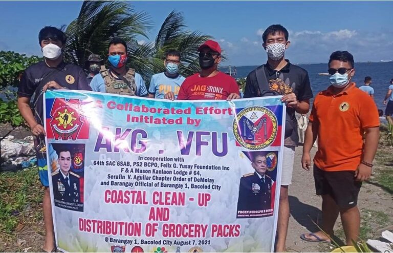 Community Pantry and Coastal Clean Up Drive