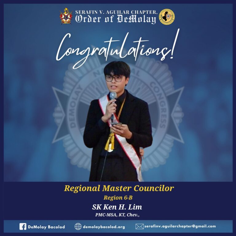 Regional Master Councilor for Region 6-North B