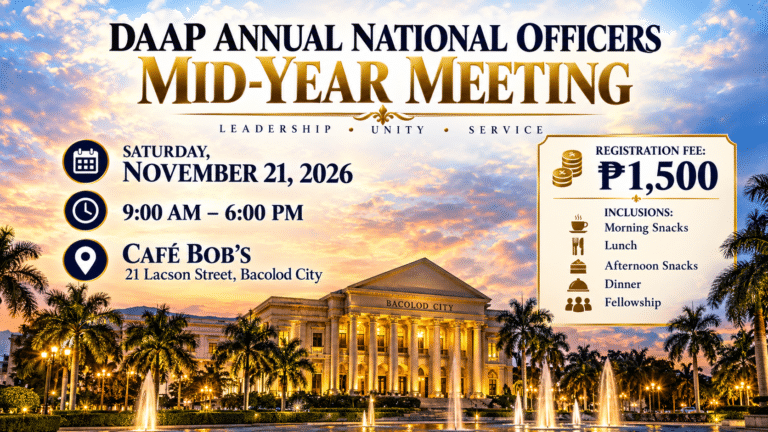 DAAP Annual National Officers Mid – Year Meeting 2026